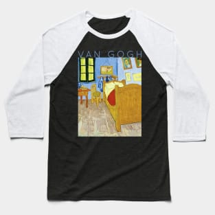 Van Gogh - The Bedroom Baseball T-Shirt